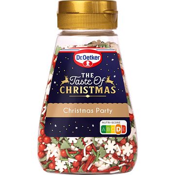 Foto van Dr. oetker christmas party taart versiering voor kerst 110g bij jumbo