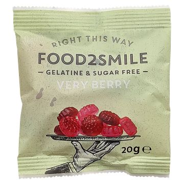 Foto van Food2smile very berry minizakjes 1 x 20g bij jumbo