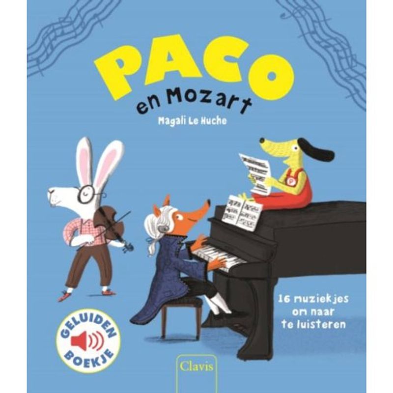 Foto van Paco en mozart (geluidenboek)