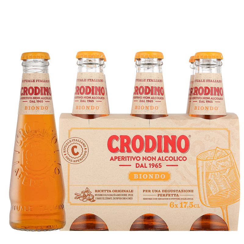 Foto van Crodino biondo 6 x 175ml bij jumbo