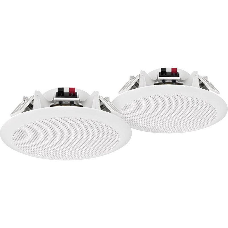 Foto van Monacor spe-264/ws luidspreker voor buiten 45 w ip65 wit 1 paar