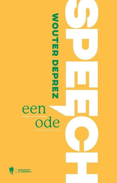 Foto van Speech - wouter deprez - paperback (9789463935593)