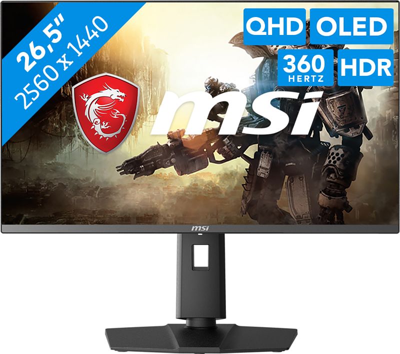 Foto van Msi mpg 271qrx qd-oled