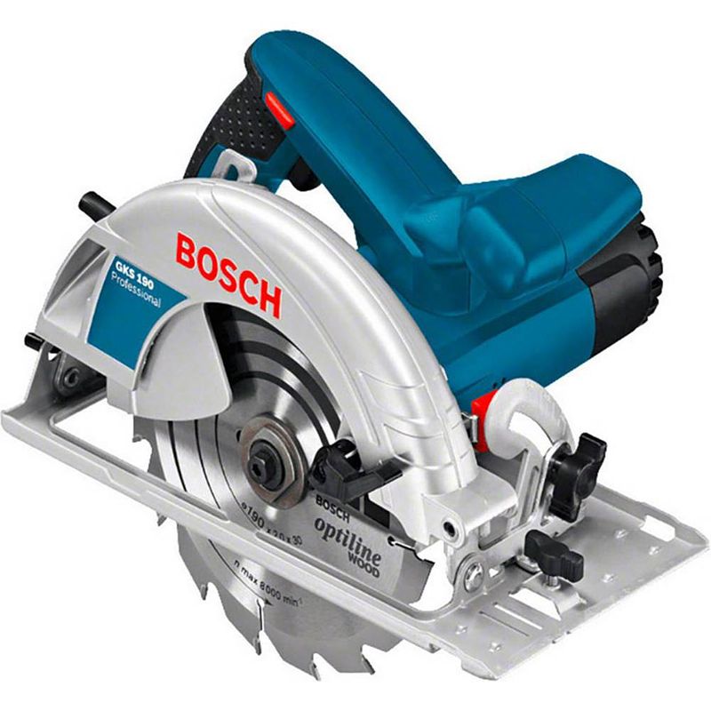 Foto van Bosch professional bosch handcirkelzaag 190 mm 1400 w