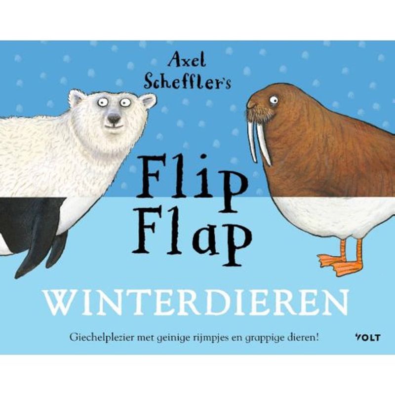 Foto van Flip flap winterdieren