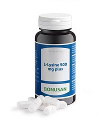 Foto van Bonusan l-lysine 500 mg plus tabletten