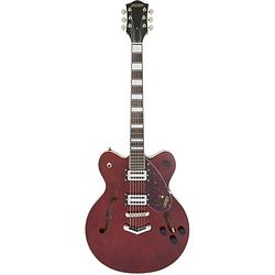 Foto van Gretsch g2622 streamliner centerblock dc walnut stain