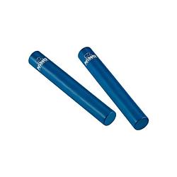 Foto van Nino percussion nino576b rattle stick blauw