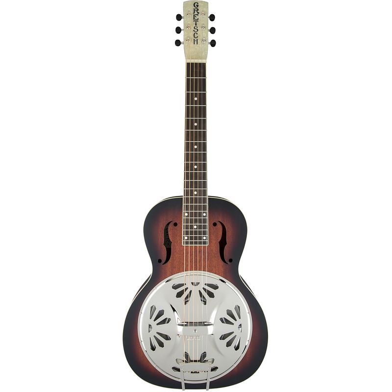 Foto van Gretsch g9230 bobtail square-neck elektrisch-akoestische resonatorgitaar