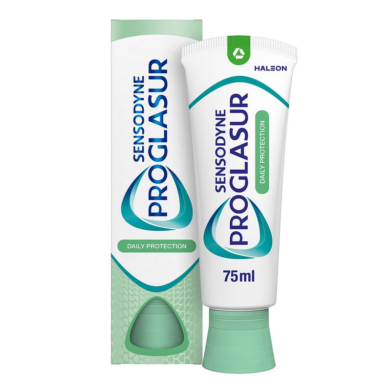 Foto van Sensodyne proglasur daily protection tandpasta