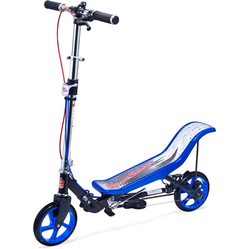 Foto van Space scooter x590 pro + beschermset - blauw/zwart