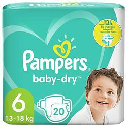 Foto van Pampers baby-dry maat 6, 20 lagen