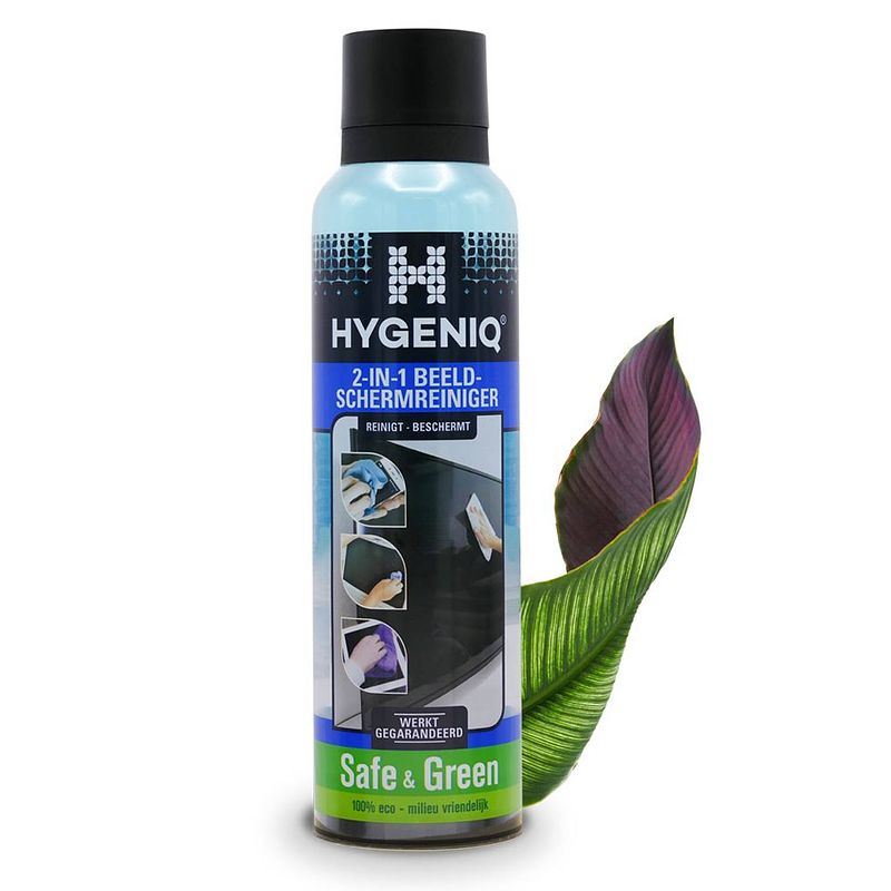 Foto van Hygeniq ecologische 2-in-1 beeldschermreiniger 185ml