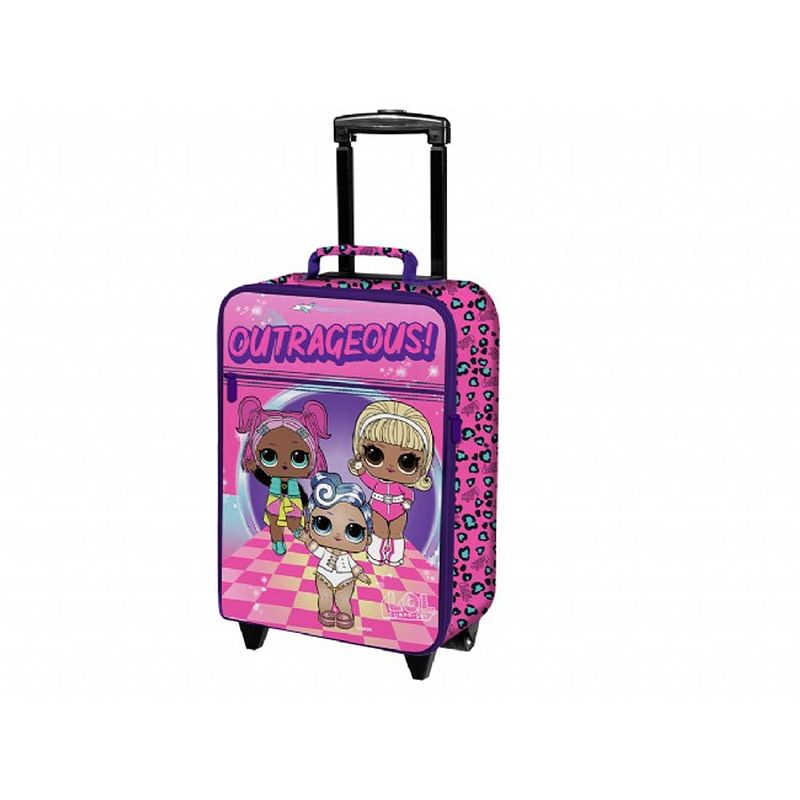 Foto van Lol suprice meisje trolley kinderkoffer 50 cm