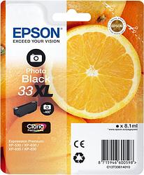 Foto van Epson 33xl cartridge fotozwart