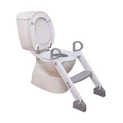 Foto van Dreambaby step-up toilet trainer grijs-wit