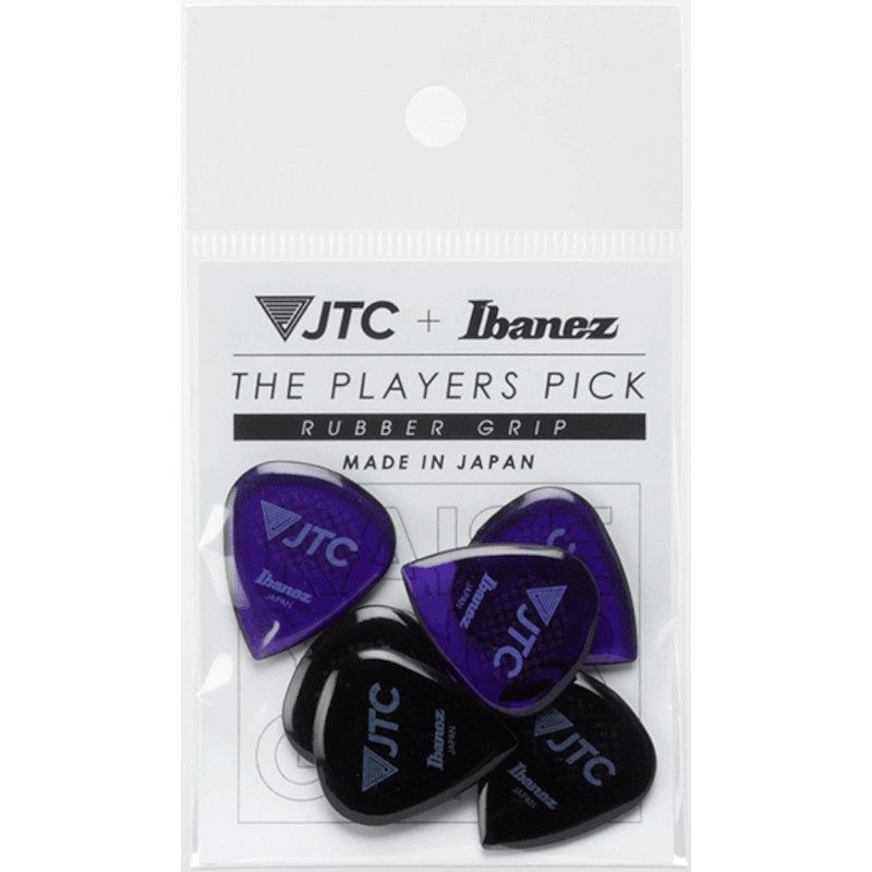 Foto van Ibanez pjtc1r-mx1 the players pick plectrums 6-pack 2.5mm teardrop amt-onx