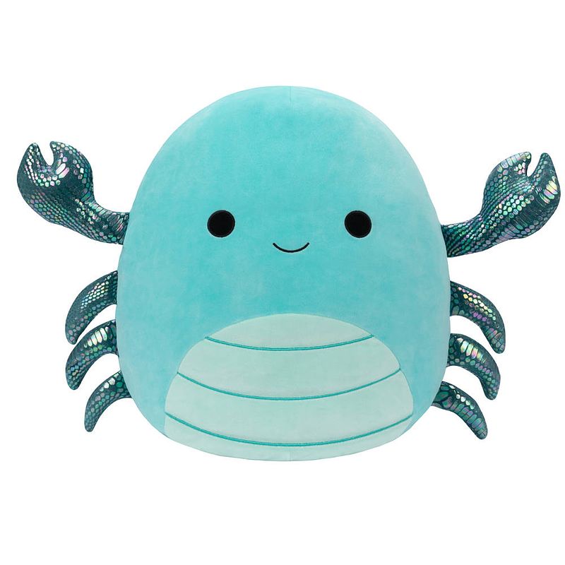 Foto van Squishmallows knuffel carpio de blauwgroene schorpioen - 40 cm