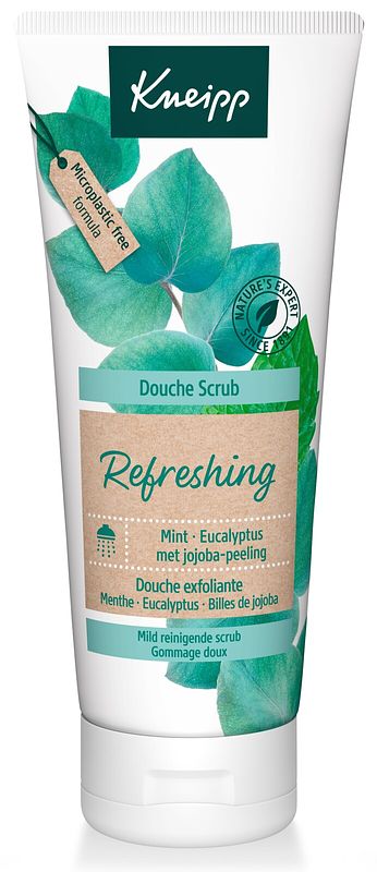 Foto van Kneipp mint eucalyptus douche scrub