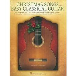 Foto van Hal leonard - christmas songs for easy classical guitar