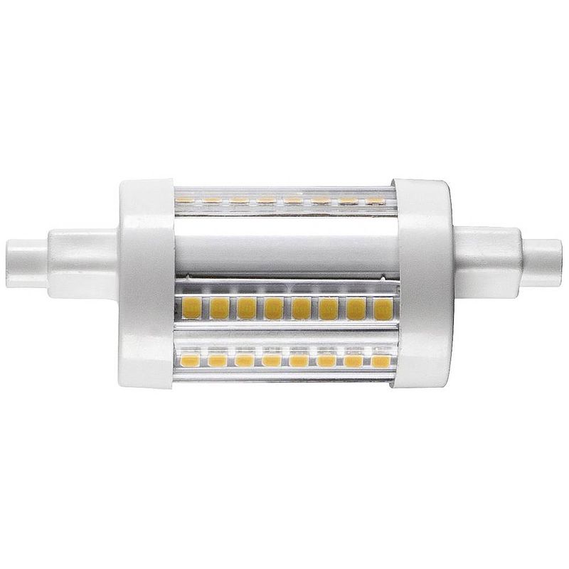 Foto van Slv 1005287 led-lamp energielabel e (a - g) r7s warmwit (ø x l) 29 mm x 78 mm 1 stuk(s)