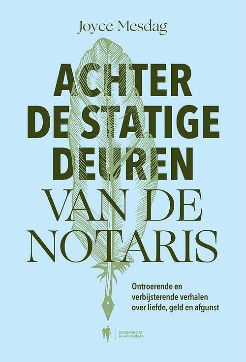 Foto van Achter de statige deuren van de notaris - joyce mesdag - paperback (9789463939584)