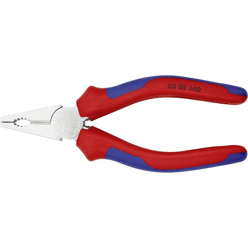 Foto van Knipex 03 05 140 werkplaats combinatietang 140 mm din iso 5746