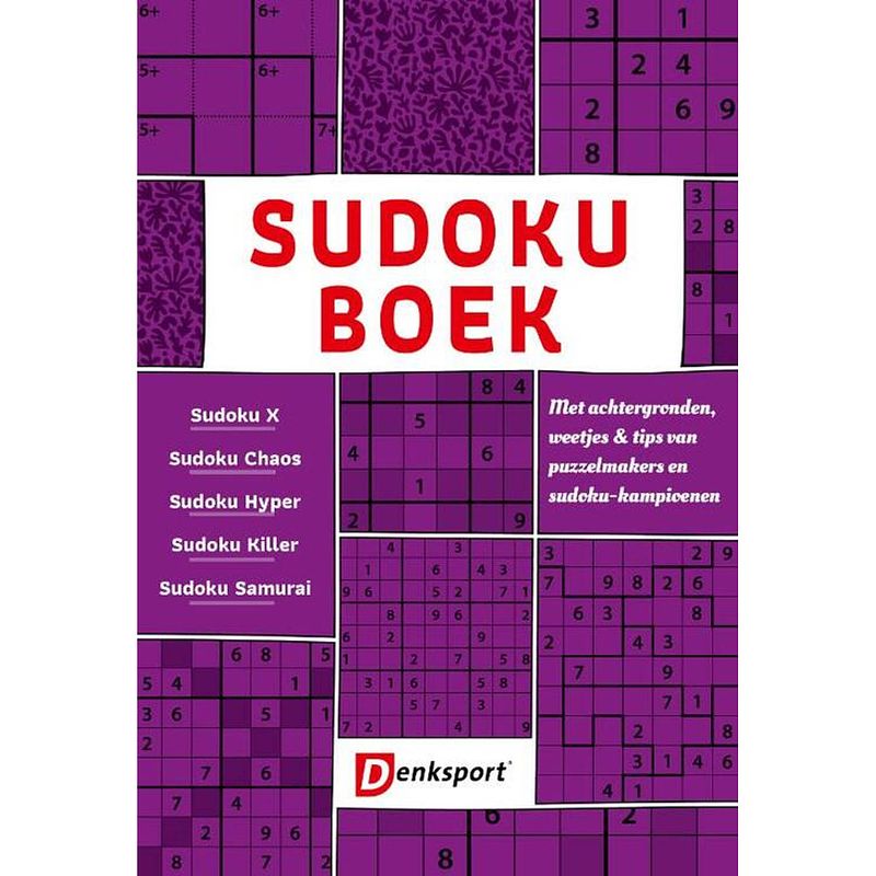 Foto van Denksport sudoku puzzelboek