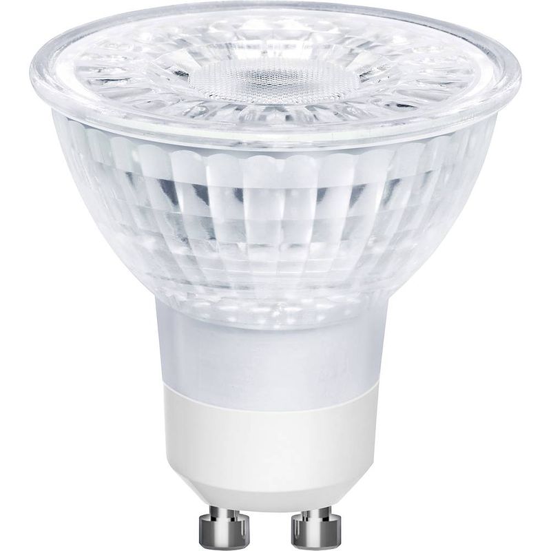 Foto van Lightme lm85117 led-lamp energielabel f (a - g) gu10 reflector 5 w = 50 w warmwit (ø x l) 50 mm x 55 mm dimbaar 1 stuk(s)