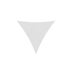 Foto van Compleet pakket: umbrosa ingenua schaduwdoek driehoek 5x5x5 m solidum natural met bevestigingsset en buitendoekreiniger