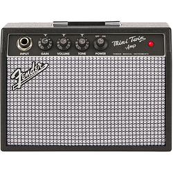 Foto van Fender mini 's65 twin amp miniatuur versterker