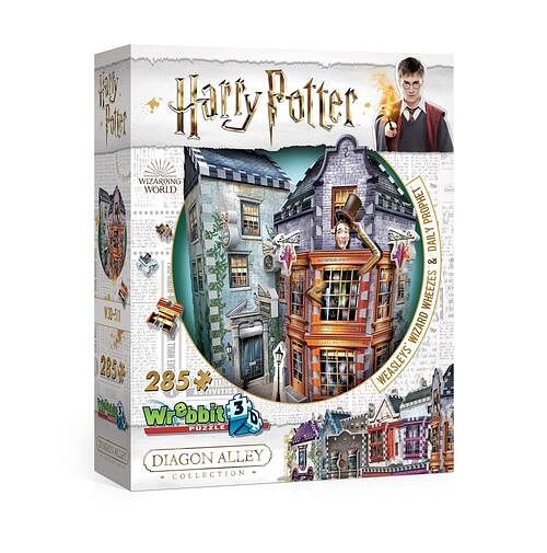 Foto van Wrebbit 3d puzzle - harry potter weasleys wizard wheezes (285 stukjes) - puzzel;puzzel (0665541005114)