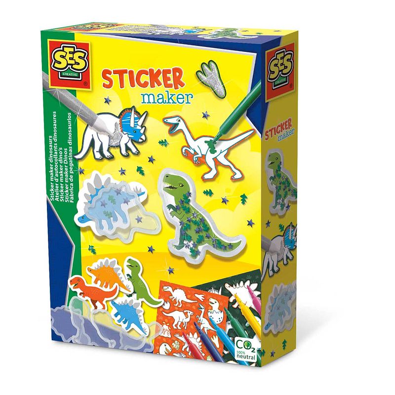 Foto van Sticker maker dino's