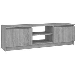 Foto van Vidaxl tv-meubel 120x30x35,5 cm bewerkt hout grijs sonoma eikenkleurig