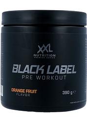 Foto van Xxl nutrition black label pre- workout - orange fruit