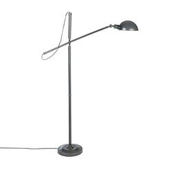 Foto van Riverdale staande lamp luca donkergrijs 146cm