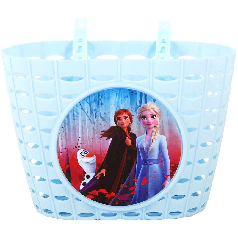 Foto van Disney frozen fietsmand 20 cm lichtblauw