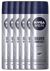 Foto van Nivea men silver protect deodorant spray voordeelverpakking