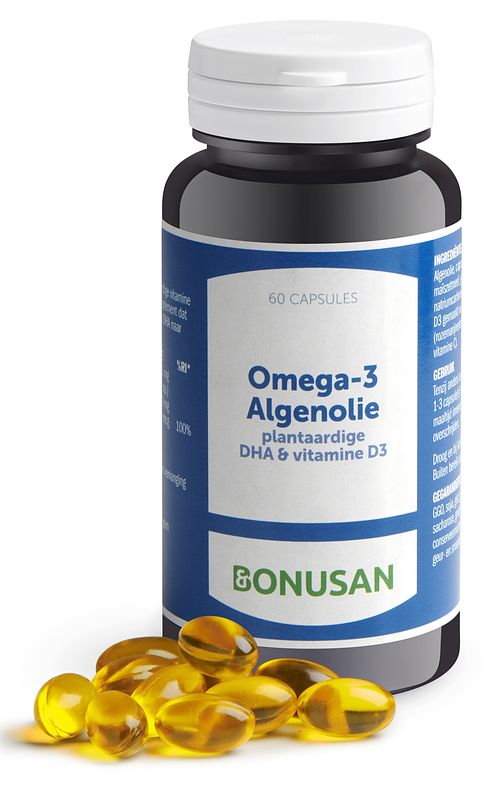 Foto van Bonusan omega-3 algenolie softgels