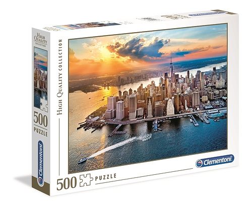 Foto van Clementoni puzzel new york 500 stukjes