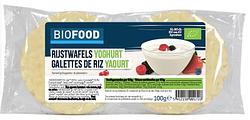 Foto van Damhert biofood rijstwafels yoghurt