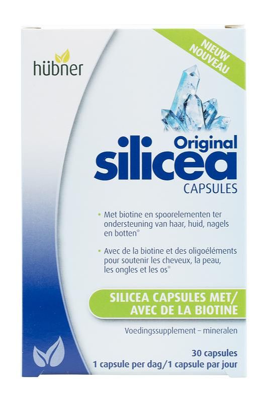 Foto van Hubner silicea 420mg capsules 30st