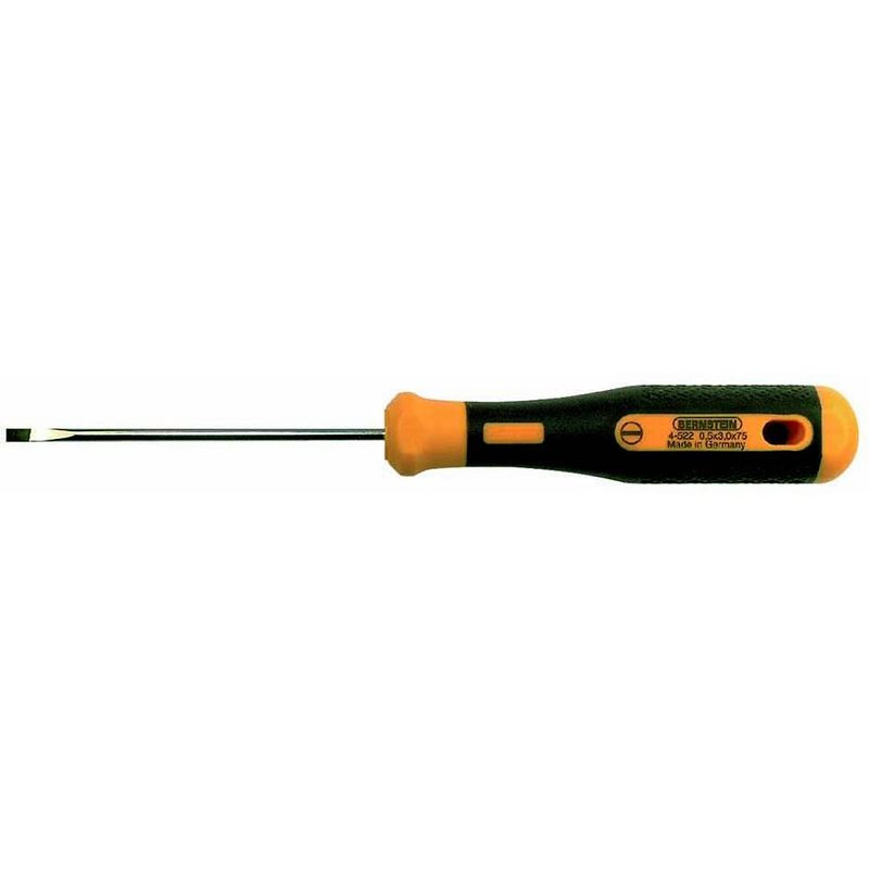 Foto van Bernstein tools bernstein werkzeugfabrik elektronica platte schroevendraaier kopbreedte: 2.5 mm koplengte: 75 mm