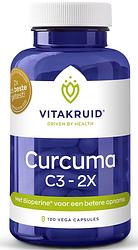 Foto van Vitakruid curcuma c3-2x capsules