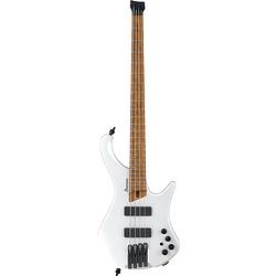 Foto van Ibanez bass workshop ehb1000-pwm pearl white matte headless elektrische basgitaar met gigbag