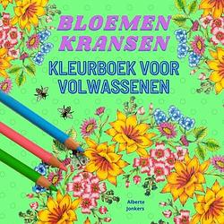 Foto van Bloemenkransen kleurboek voor volwassenen - alberte jonkers - paperback (9789464656091)