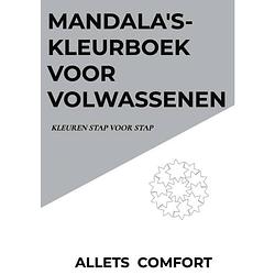 Foto van Mandala's-kleurboek voor volwassenen-kleuren stap voor stap-a5 mini- allets comfort