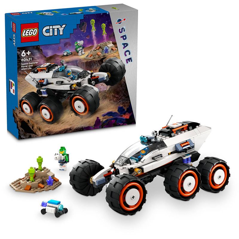 Foto van Lego city ruimteverkenner en buitenaards leven 60431