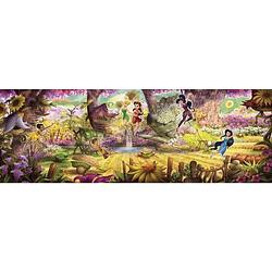 Foto van Komar fairies forest fotobehang 368x127cm 4-delen