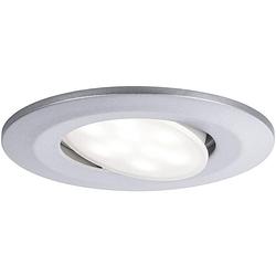 Foto van Paulmann calla led-inbouwlamp voor badkamer 6 w ip65 chroom (mat)